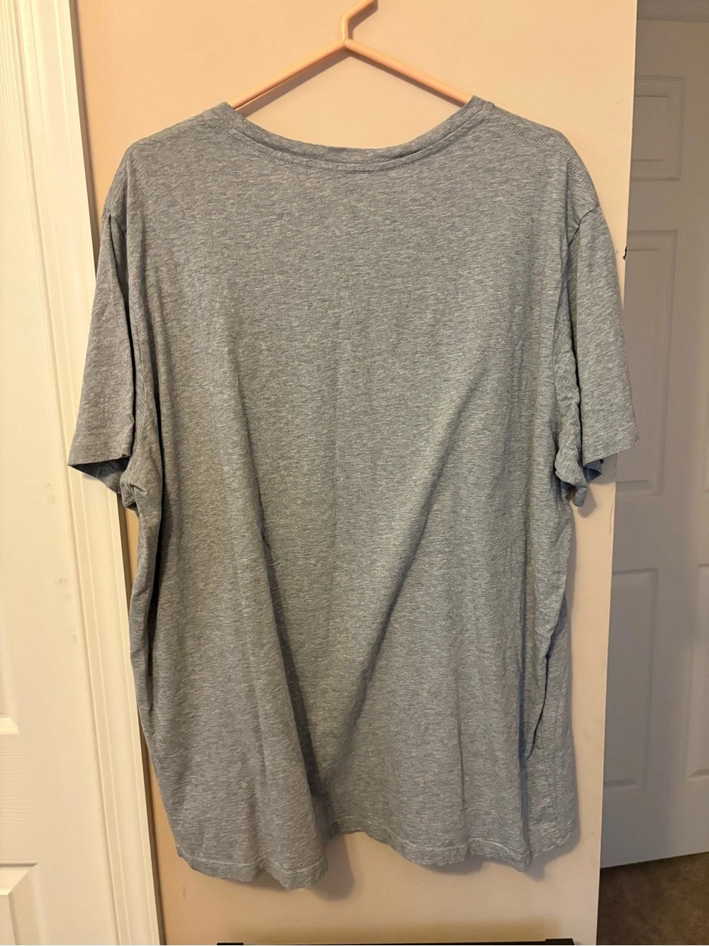 Levi's Gray Tee with Bold Red Logo